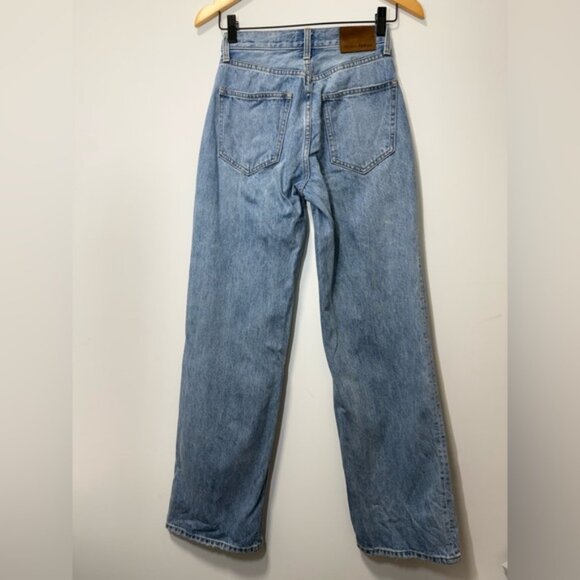 Aritzia Denim Forum The Farrah Hi-rise Wide Jean size 23 - Picture 5 of 12